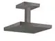 AXOR-HG-AXOR-ShowerSolutions-Kopfbrause-240-240-1jet-mit-Deckenanschluss-Brushed-Black-Chrome-10929340 gallery number 1